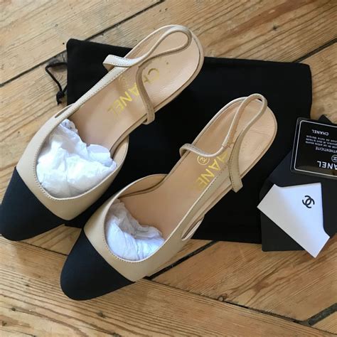 chanel slingbacks second hand